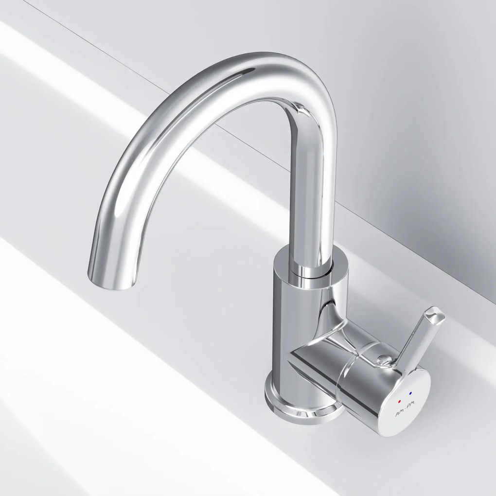 Umývadlová batéria AM.PM X-Joy S FXB02700 jednopáková, chróm