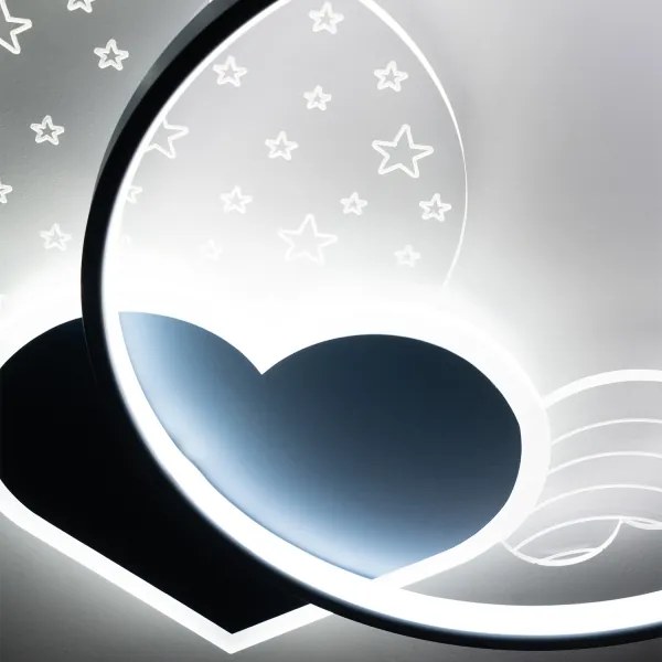 Brilagi - LED Detské stropné svietidlo LOVE LED/48W/230V 3000/4500/6000K modré