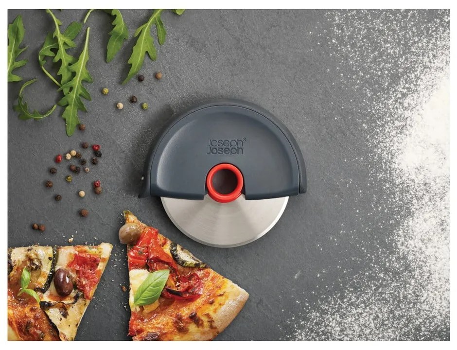 Silikónovo–nerezový krájač na pizzu Disc – Joseph Joseph