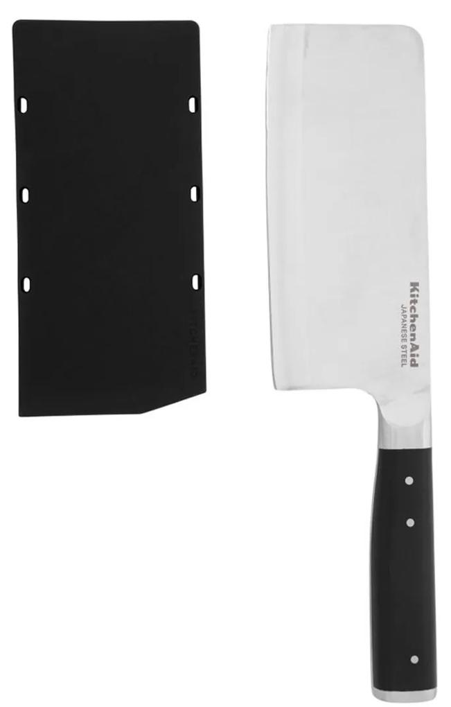 Čínsky nôž s ochranným puzdrom „Kitchenaid Gourmet", 28 cm