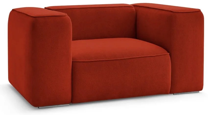 Kreslo v tehlovej farbe Zephyr – Bobochic Paris