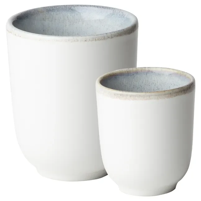Set šálok bez uška 8 ks - Gaya Atelier Glacial Ice - 453150