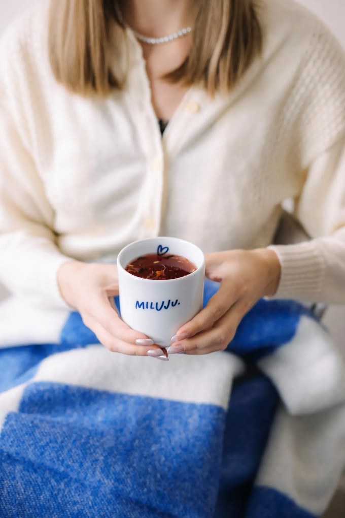 Bella Rose Porcelánový hrnček Miluju 270 ml