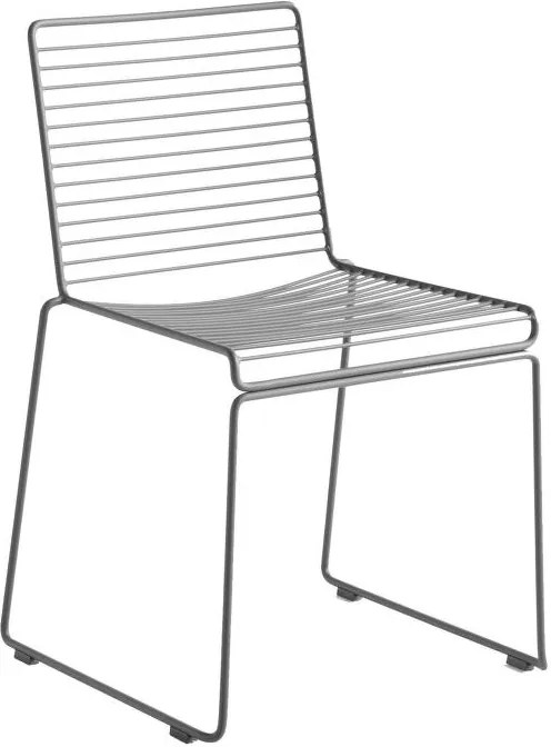 HAY Stolička Hee Dining Chair, grey