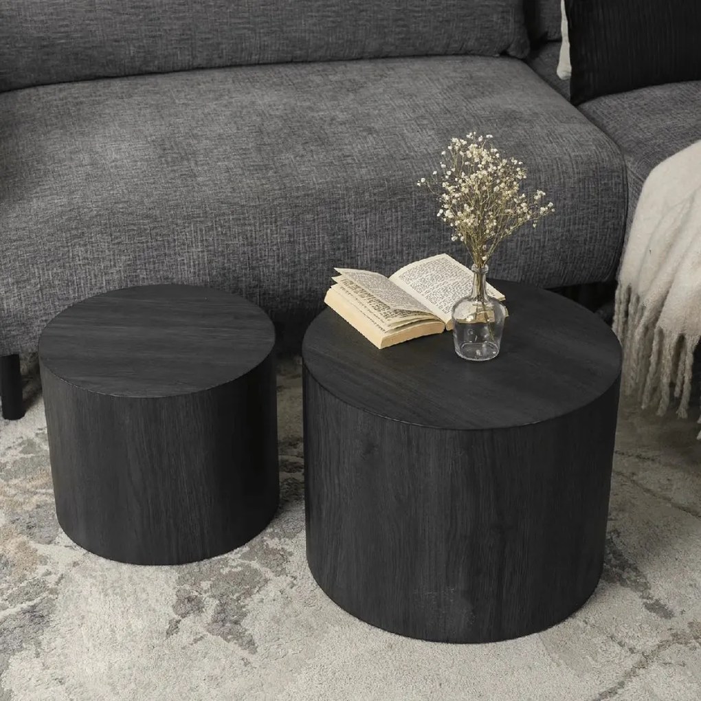 PROXIMA.store - Moderná zostava stolíkov LEILA FARBA: orech