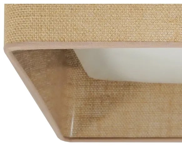 Brilagi-LED Stmievateľné svietidlo VELVET SQUARE LED/36W/230V Wi‑Fi Tuya + diaľkové ovládanie hnedé