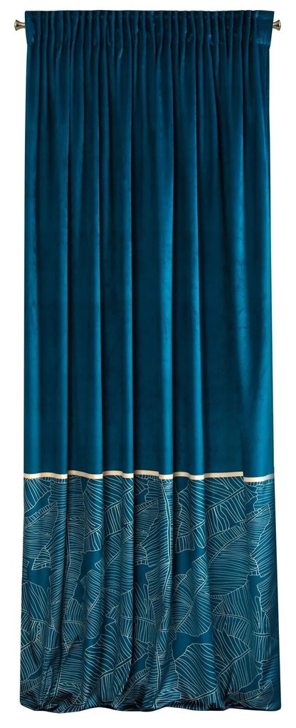 ZATEMŇOVACÍ ZÁVES LIMITED COLLECTION MUSA6 140X270 CM TMAVOMODRÁ