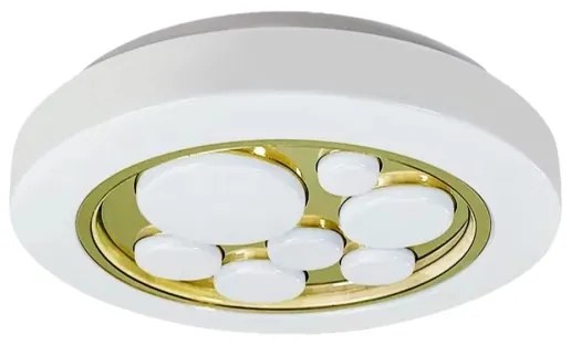 LED Stmievateľné stropné svietidlo BUBBLES LED/30W/230V + diaľkové ovládanie