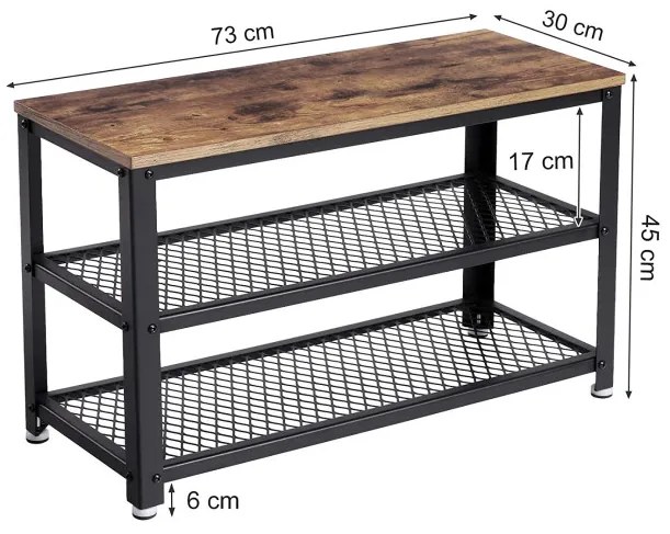Botník na topánky LBS73X