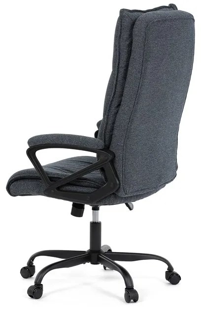 Autronic BONTEC Kancelárske kreslo, hojdací mechanizmus, čierna látka, KA-Y348 BK2 Farba: Šedá