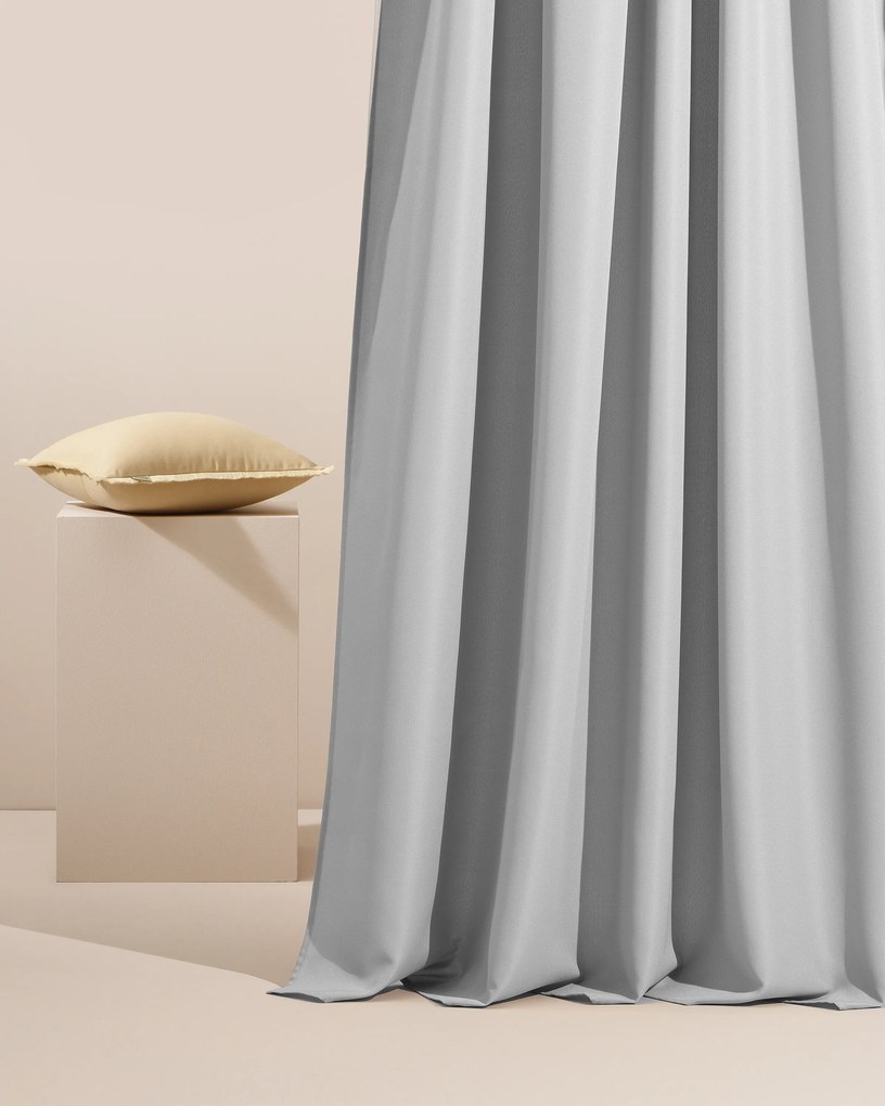 Room99 Záves na terasu AURA Na páske Farba: Hnedá, Veľkosť: 140 x 250 cm