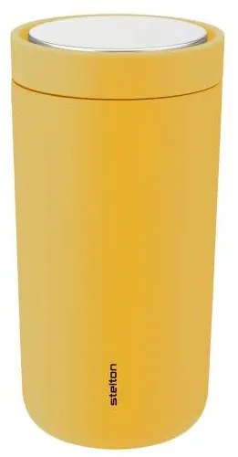 Stelton Termohrnček To Go Click 0,2 l, soft poppy yellow