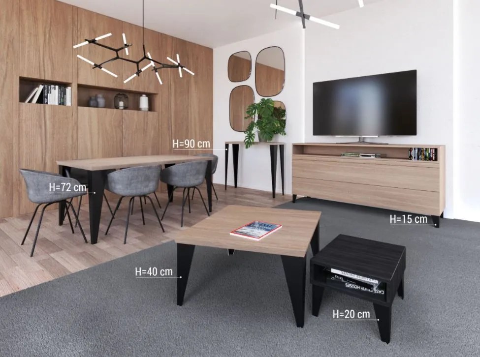 Stolová noha Demetra 40 cm