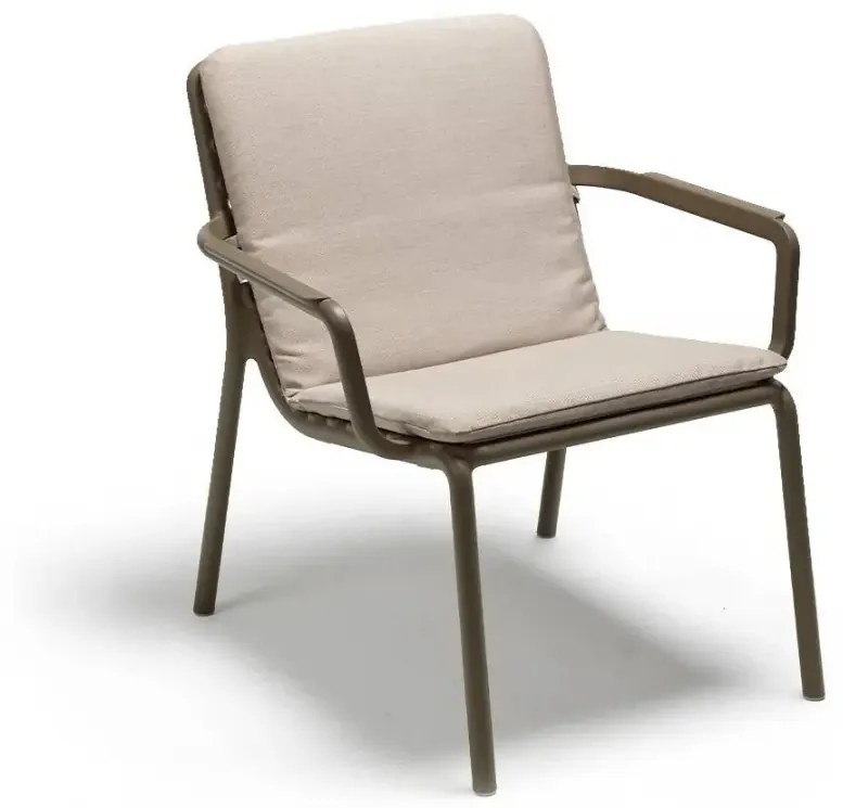 DOGA RELAX CUSCINO vankúš - podsedák fumo Sunbrella