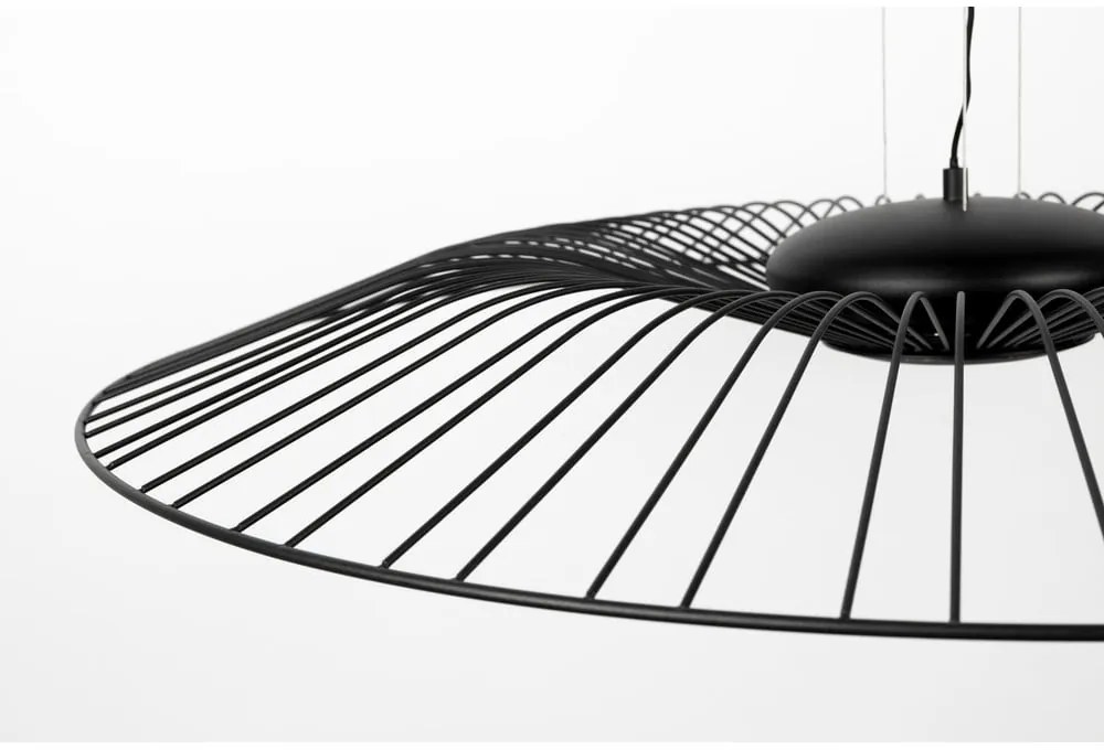 Čierne LED stmievateľné závesné svietidlo ø 90 cm Spider – Zuiver