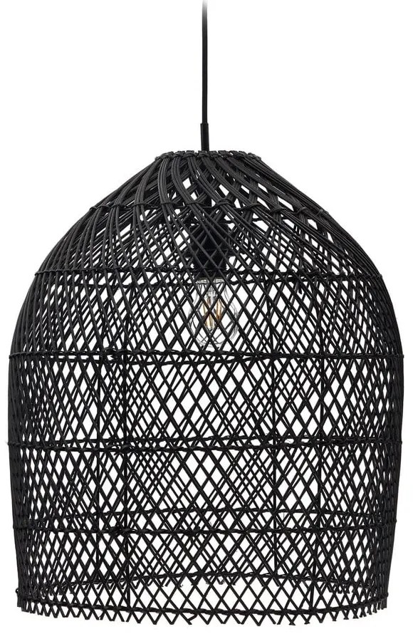 Čierne tienidlo ø 44 cm Domitila – Kave Home