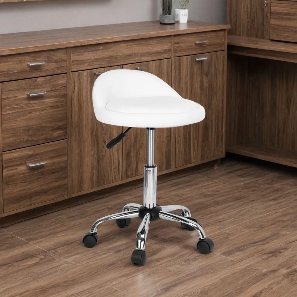 Kozmetická stolička LOMO - biela