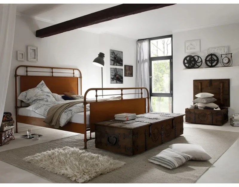 furniture-nabytek.cz - Masívny konferenčný stolík Aladin z mangového dreva, voskovaný, hnedý – 92×70×40 cm