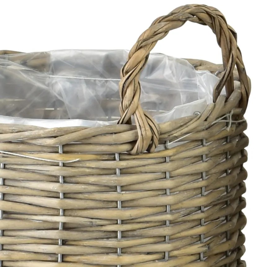 Sada 3 ks kulatých košíků GUSTAV III M-XL béžová