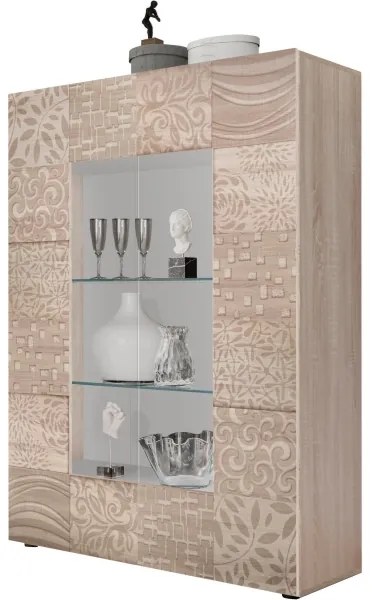 Vitrína ARIA dub sonoma