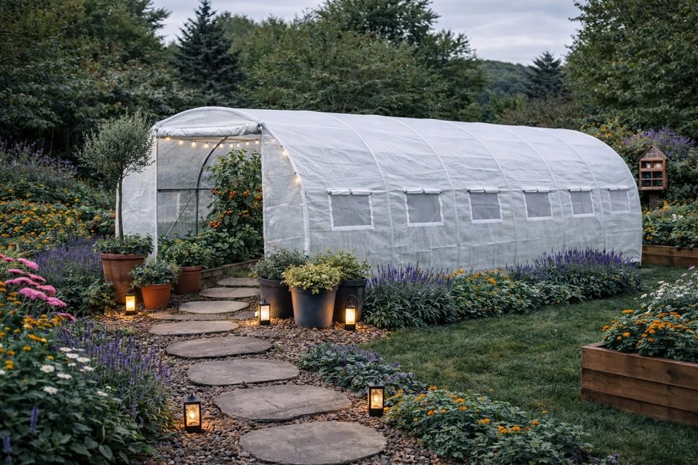 TRENDIE Fóliovník 3x6m biely STANDARD