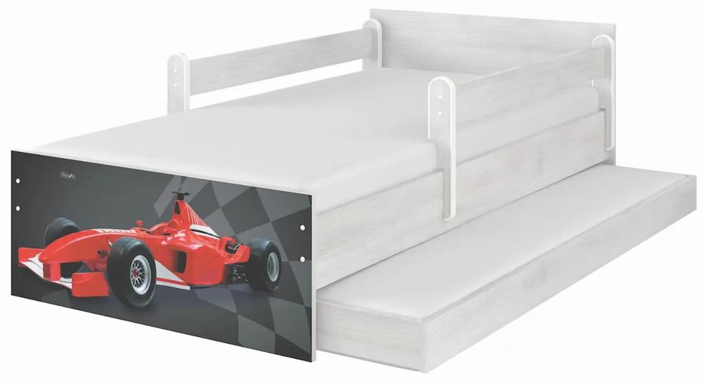 Raj posteli Detská posteľ " Formula " MAX  XL dub sonoma