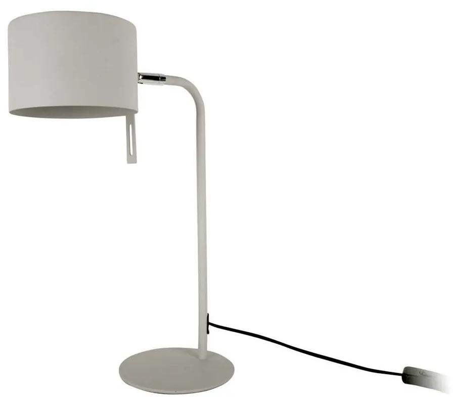 Stolná lampa Shell šedá 45 cm