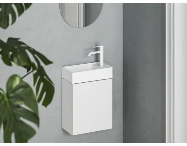 Ravak X000001386 - Kúpeľňová skrinka pod umývadlo VEDA 54,5x40 cm biela