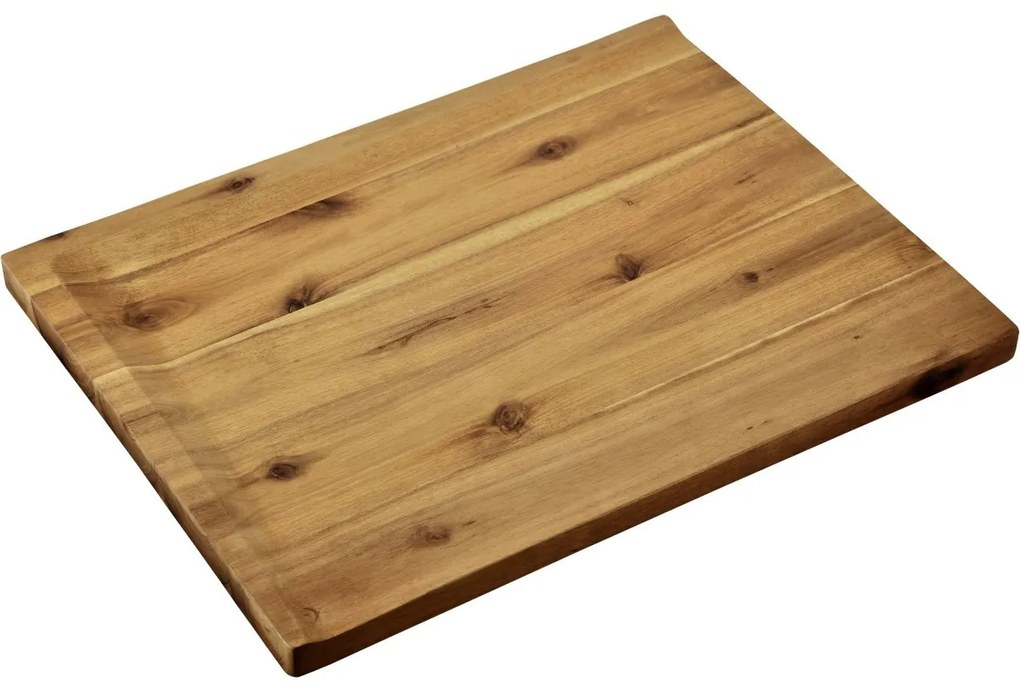 Kesper 28703 Doska na krájanie z akácie 48 x 36,5x 2,5 cm, L