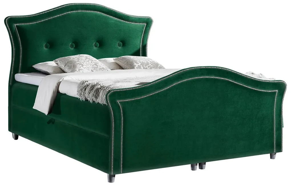 Kontinentálna posteľ Masala Lux, Rozmer postele: 200x200, Dostupné poťahy: Velluto 12