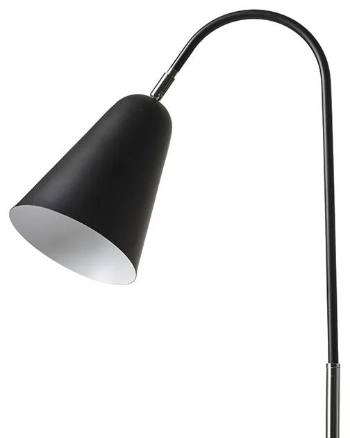 RENDL R12675 GARBO stolná lampa, pracovné čierna chróm