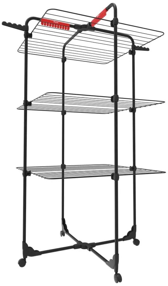 Čierny sušiak na bielizeň 30 m Mixer 3 – Vileda