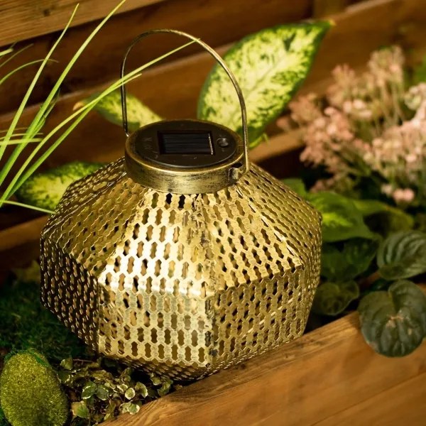 LED Solárne svietidlo LAURA 1xE27/1,2V 300 mAh IP44