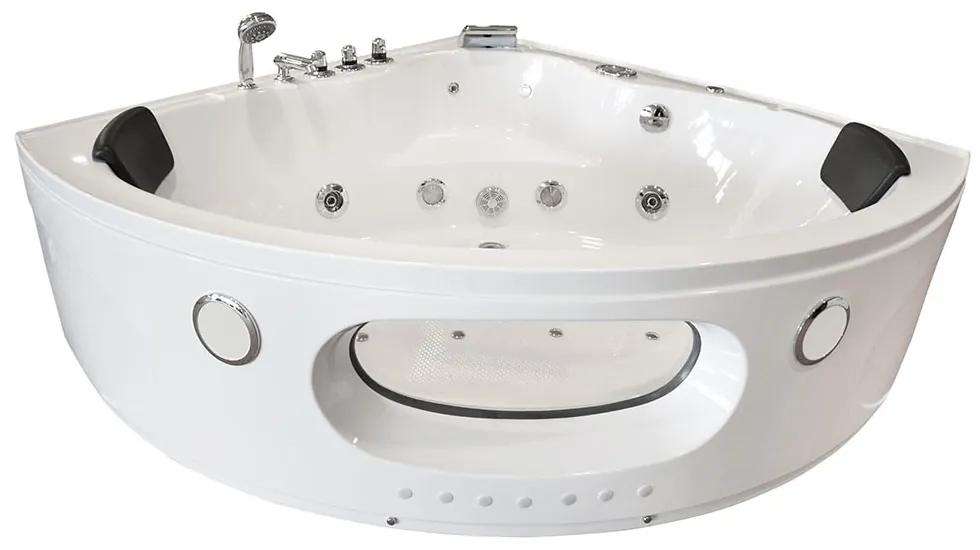 M-SPA - Kúpeľňová vaňa TURBO SPA s hydromasážou 152 x 152 x 55 cm