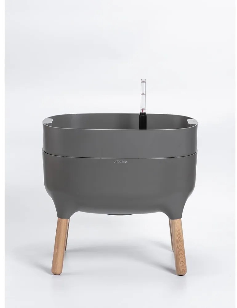 Plastová samozavlažovacia pestovateľská nádoba Urbalive – Plastia