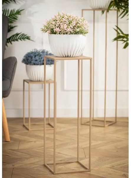 Stojan na kvety 70x24 cm béžová