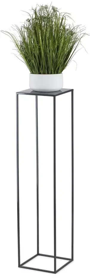 HowHomely Stojan na kvety 100x24 cm antracit DD0485