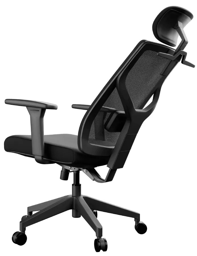 Liftor Focus ergonomická kancelárska stolička, čierna