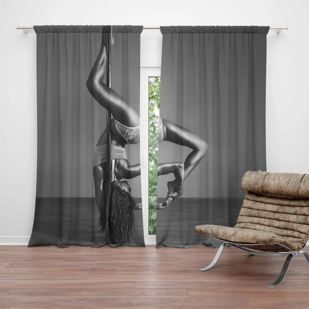 Sablio Záves Pole dancer: 2 ks 140x250 cm