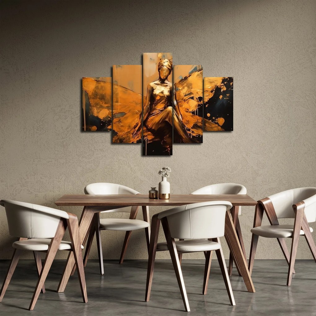 Obraz - Abstrakcia víly (150x105 cm)