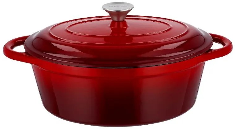 Silvercrest® Liatinový pekáč, 4,8 l (červená) (100393103)