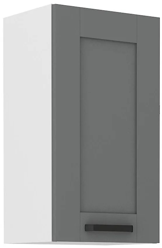 Kuchynská skrinka Luna dustgrey/biela 40G-72 1F