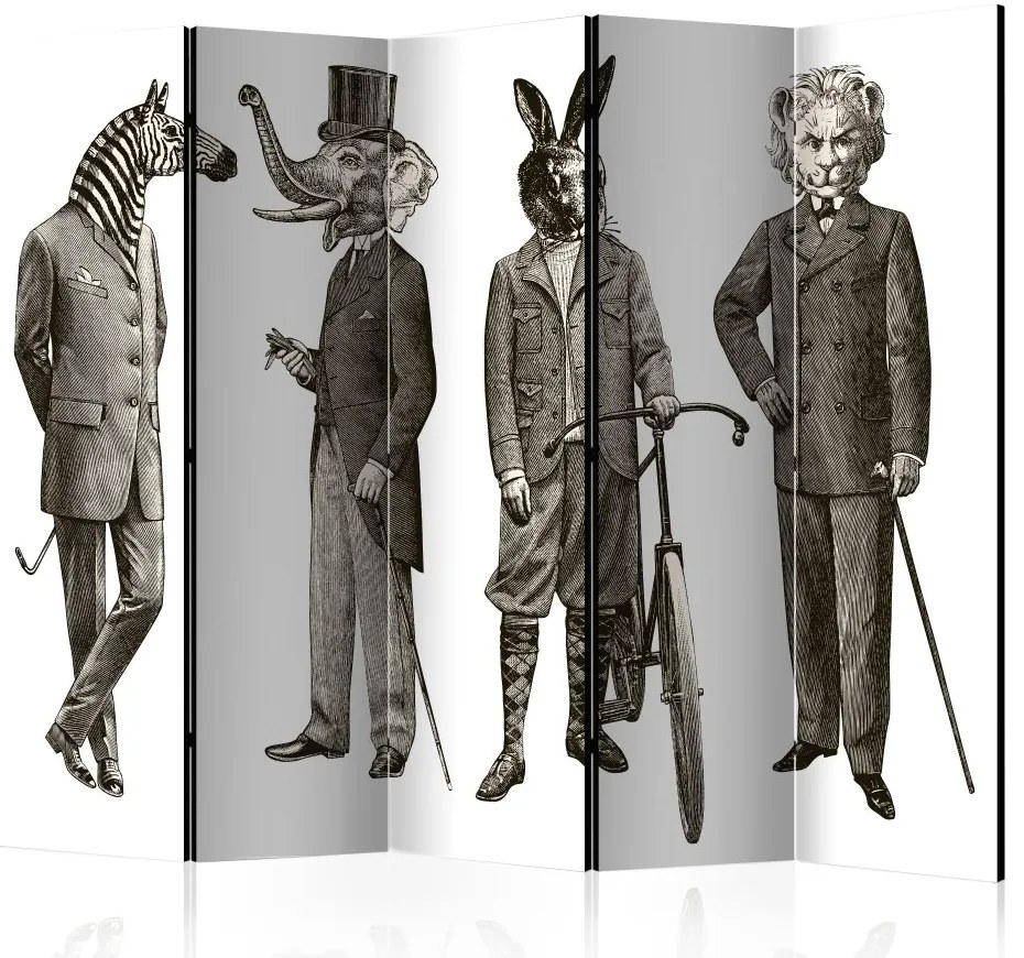 Artgeist Paraván - Elegant Zoo II [Room Dividers]