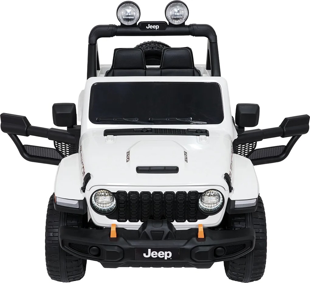 Ramiz Jeep Wrangler Rubicon LIFT elektrické autíčko pre deti biele