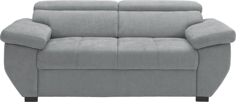 Dvojsedák Speedway, svetlo šedá látka