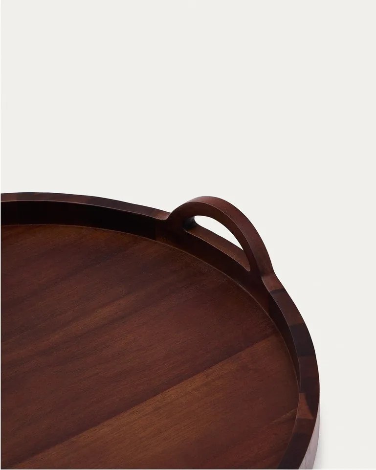 Drevená tácka ø 50 cm Zoa – Kave Home