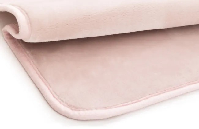 Kúpeľňový koberček Miami Viscose ružový