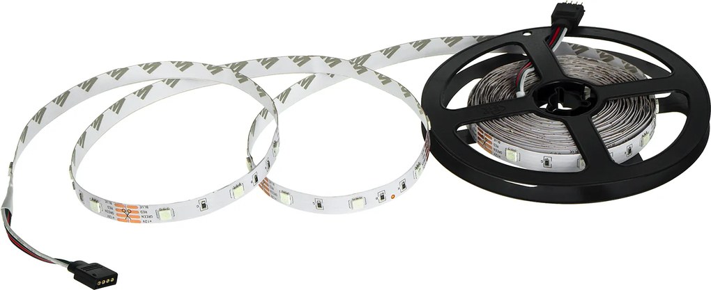 ECOLIGHT LED pásik - SMD 5050 - RGB - 5m - 30LED/m - 7,2 W/h - IP20 - s konektorom