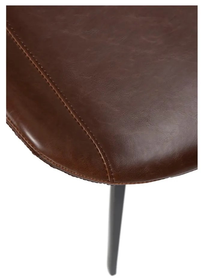 Hnedá jedálenská stolička Hype – DAN-FORM Denmark