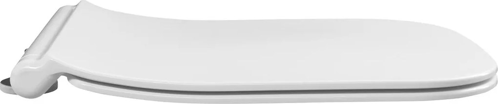 Isvea VEA, WC sedátko SLIM, Soft Close, Easy Take, biela, 40Z10200I